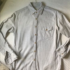 Men’s J. Crew Soft Grey Button Down